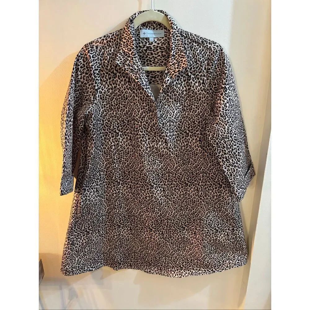Tuckernuck Animal Print Top